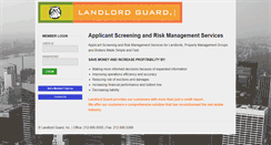 Desktop Screenshot of landlordguard.com